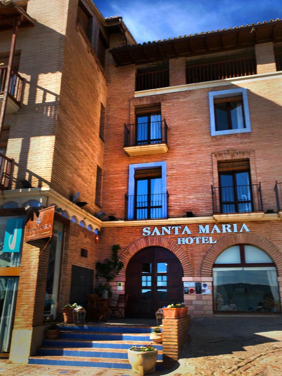 Hotel Santa Maria De Alquezar Bagian luar foto